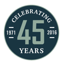 Celebrating 45 Years - 1971 - 2016
